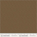 WHM Thimbleweed Wheels - 54835-4 Cocoa - Cotton Fabric