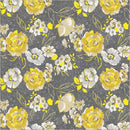 WHM Verona Fiori - 54908-2 Grey - Cotton Fabric
