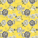 WHM Verona Fiori - 54908-3 Yellow - Cotton Fabric