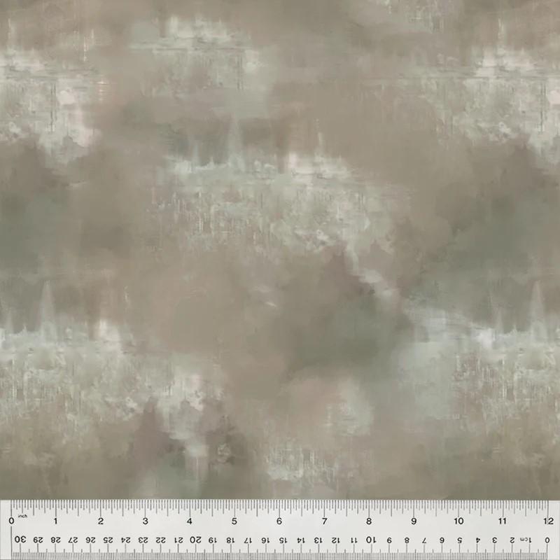 WHM Winter Whisper Drift - 54683-7 Stone - Cotton Fabric