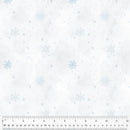 WHM Winter Whisper Flurries - 54682-5 Ice - Cotton Fabric