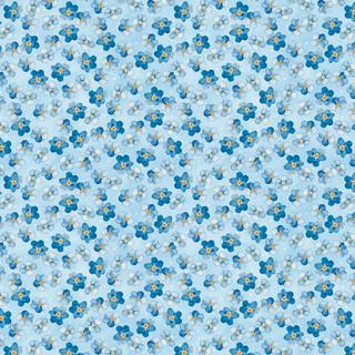 WP Blue Harmony - 1665-33903-440 - Cotton Fabric