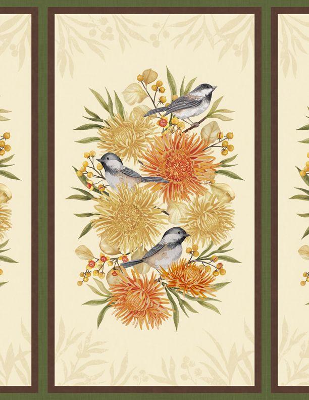 WP Chickadee Charm - 3017-27723-285 - Cotton Fabric