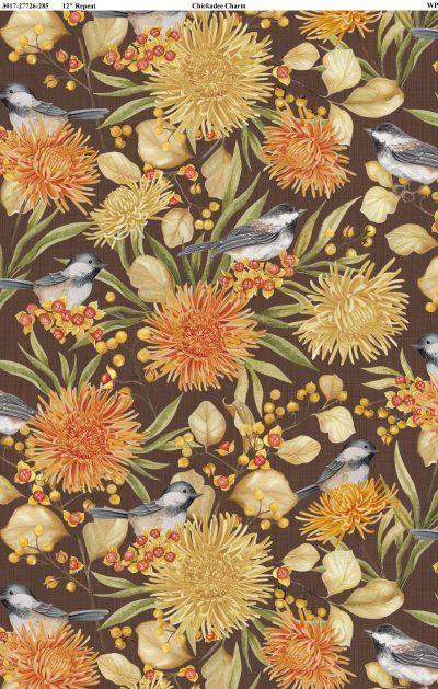 WP Chickadee Charm - 3017-27726-285 - Cotton Fabric