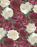 WP Crimson Blooms Large Florals - 30093-317 Red - Cotton Fabric