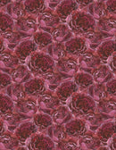 WP Crimson Blooms Tonals Florals - 30096-333 Red - Cotton Fabric