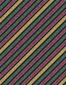 WP Crimson Blooms Diagonal Stripes - 30098-973 Black/Multi - Cotton Fabric