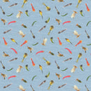 WP Going Fishing - 3061-21764-435  - Cotton Fabric