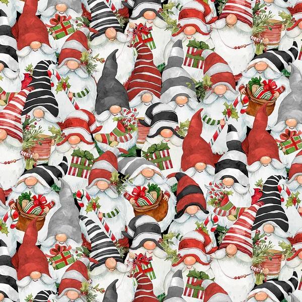 WP Merry Gnome-ments - 39891-139 - Cotton Fabric