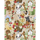 WP Paws At Play - 39918-223 - Cotton Fabric