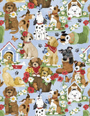 WP Paws At Play - 39918-423 - Cotton Fabric