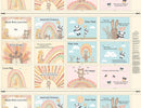 WP Rainbow Dreams Book Panel - 43016-543 Multi - Cotton Fabric
