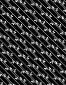 WP Shadow Blooms Diagonal Vines - 40061-911 Black - Cotton Fabric