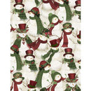 WP Woodland Snowmen - 27734-273 - Cotton Fabric