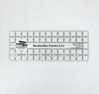 CHK Creative Grids 6.5 x 2.5 Inch Quilting Ruler - CGRBURK