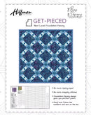 HFF Get Pieced: Xiomara - GPXP-3 White - Cotton Batik Fabric