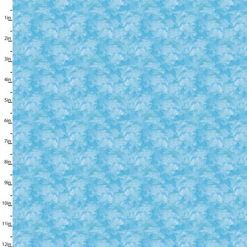 3 WISHES Wings Of Joy 14962-TURQ - Cotton Fabric
