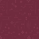 AGF Decostitch Elements DSE-711 Borgogna - Cotton Fabric