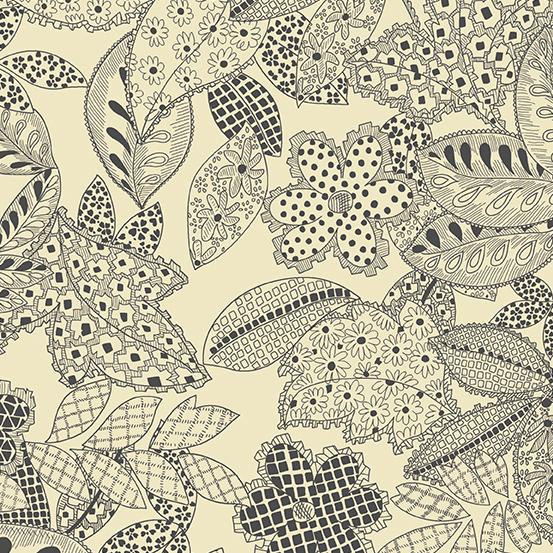AND Frond A-481-L - Cotton Fabric