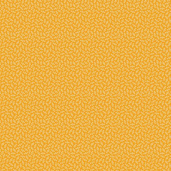 AND Indigo Cheddar - A-387-O Orange - Cotton Fabric