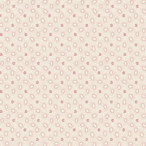 AND Nicholson Street 8933-E Red - Cotton Fabric