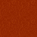 AND Scribbles Terracotta 8889-O3 - Cotton Fabric