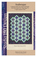 Arabesque Quilt Pattern 2 Sizes - UDTP073