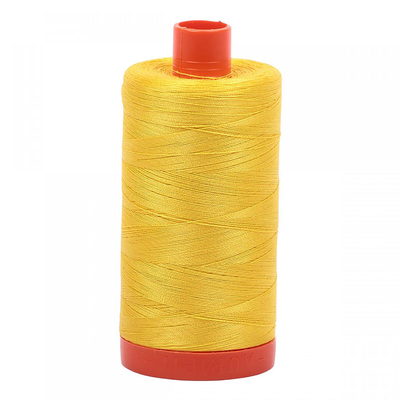 Aurifil Mako Cotton Thread 50 WT. Canary - MK50SP2120
