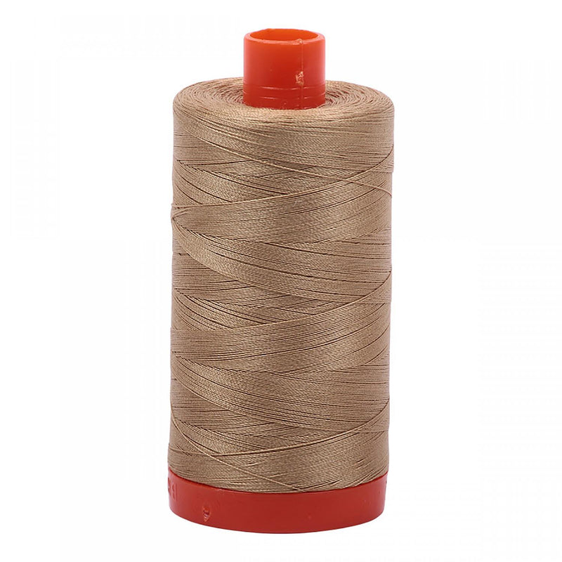 Aurifil Mako Cotton Thread 50 WT. Blond Beige - MK50SP5010