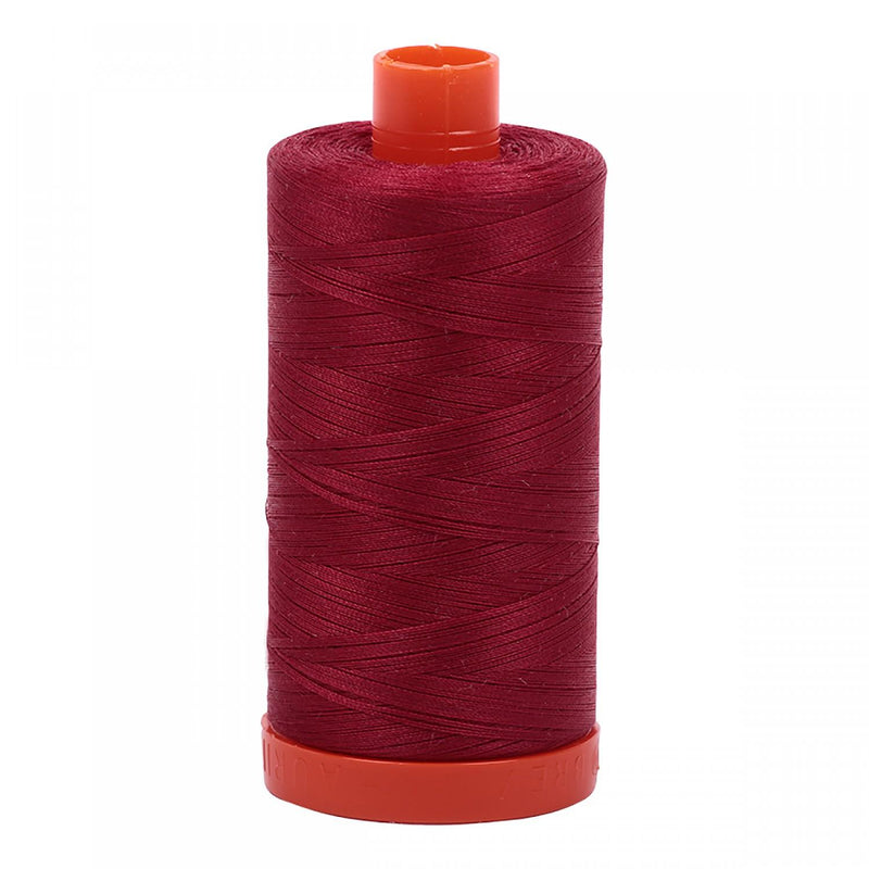 Aurifil Mako Cotton Thread 50 WT. Burgundy - MK50SP1103