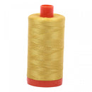 Aurifil Mako Cotton Thread 50 WT. Gold Yellow - MK50SP5015