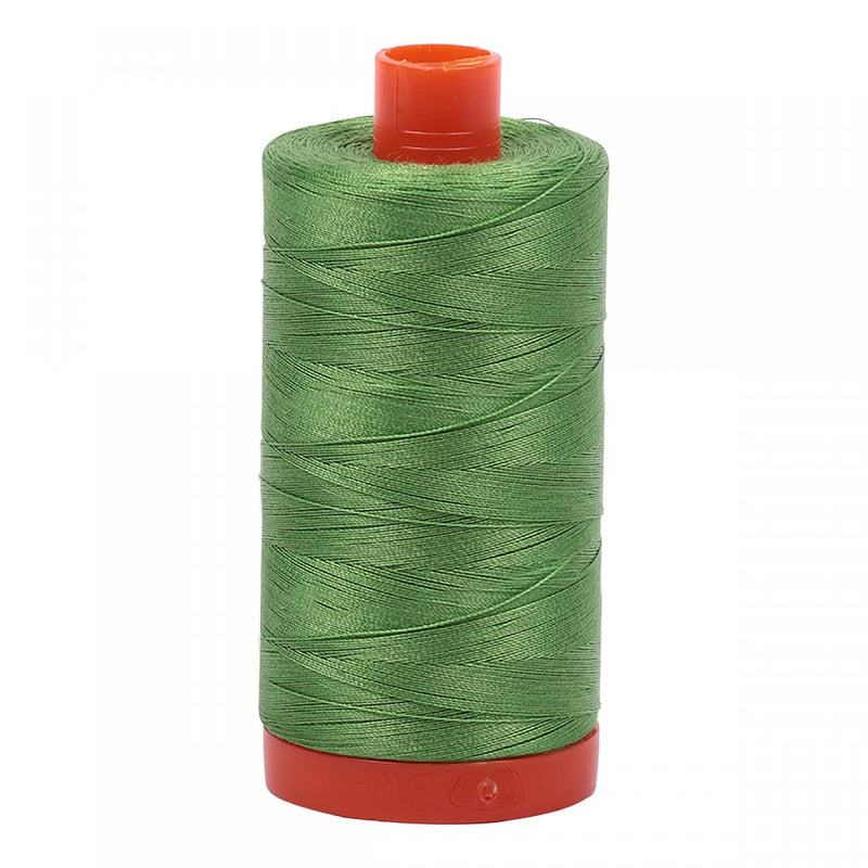 Aurifil Mako Cotton Thread 50 WT. Grass Green - MK50SP1114