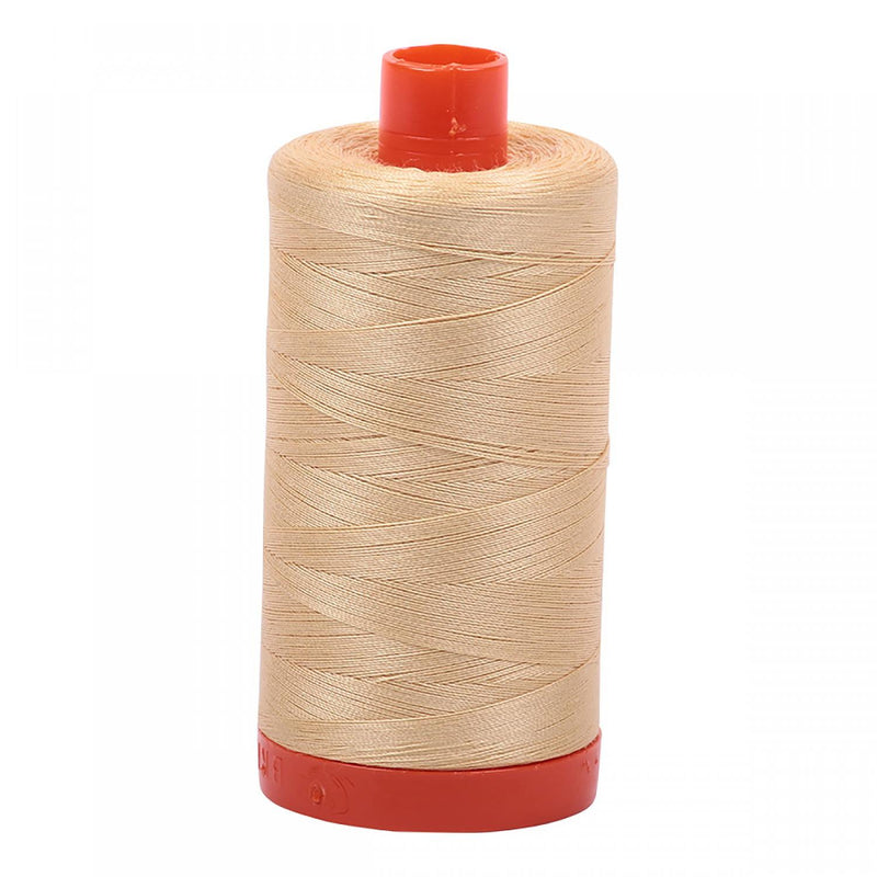 Aurifil Mako Cotton Thread 50 WT. Light Caramel - MK50SP6001