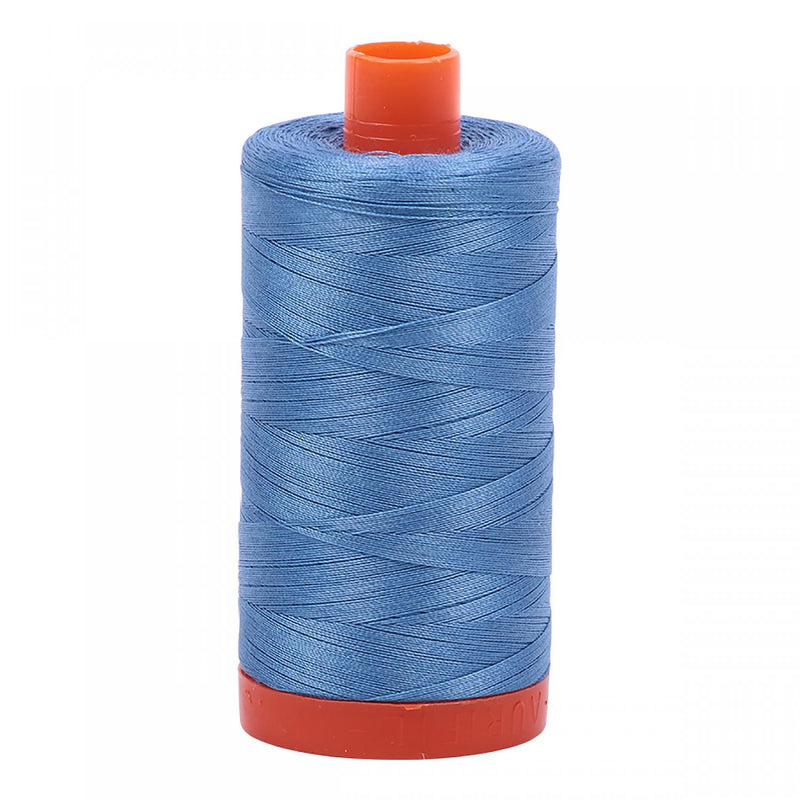 Aurifil Mako Cotton Thread 50 WT. Light Wedgewood - MK50SP2725
