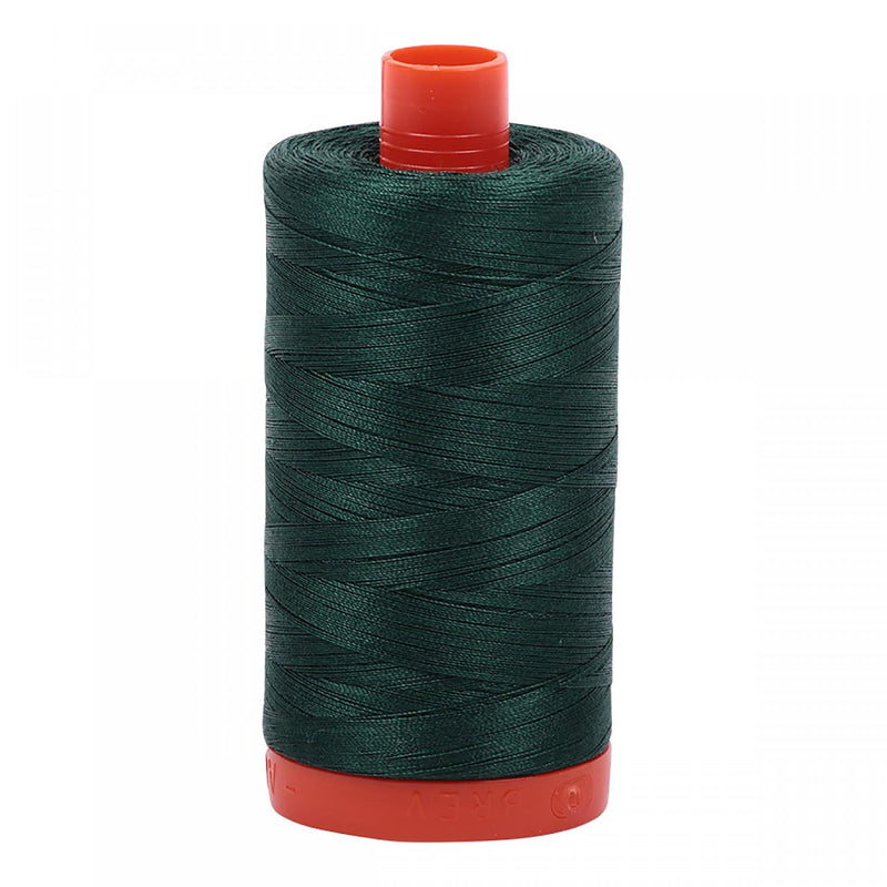 Aurifil Mako Cotton Thread 50 WT. Medium Spruce - MK50SP2885