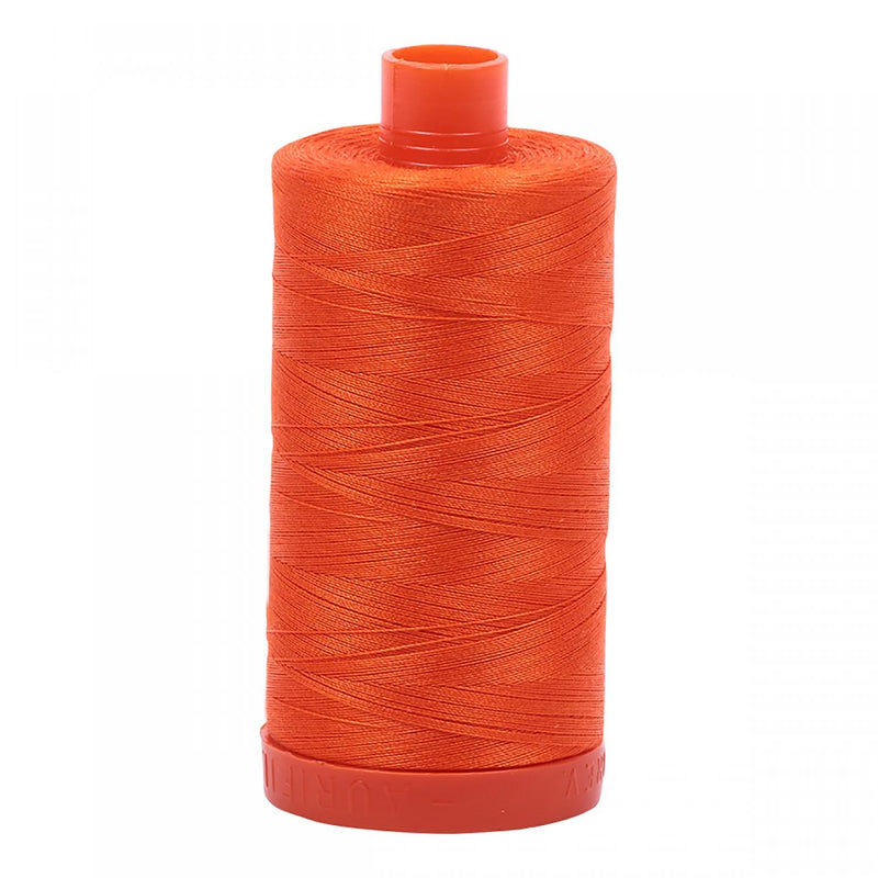 Aurifil Mako Cotton Thread 50 WT. Neon Orange - MK50SP1104