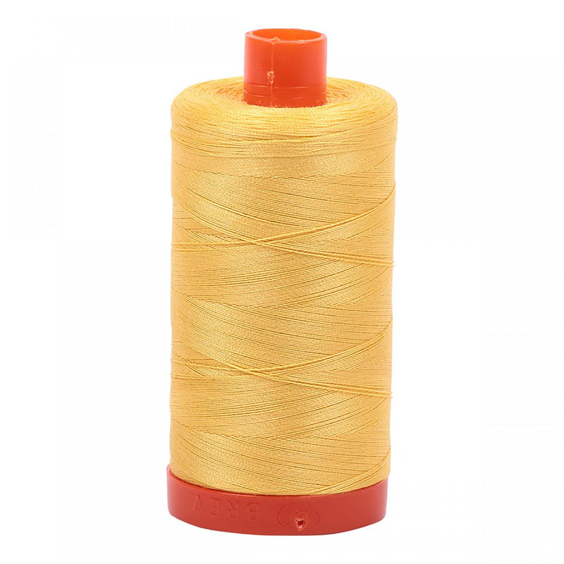 Aurifil Mako Cotton Thread 50 WT. Pale Yellow - MK50SP1135