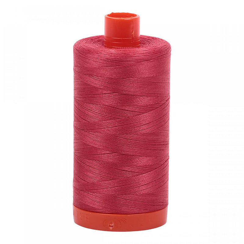 Aurifil Mako Cotton Thread 50 WT. Red Peony - MK50SP2230