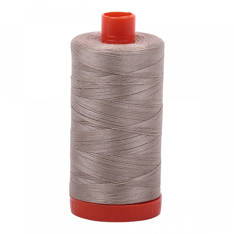 Aurifil Mako Cotton Thread 50 WT. Rope Beige - MK50SP5011