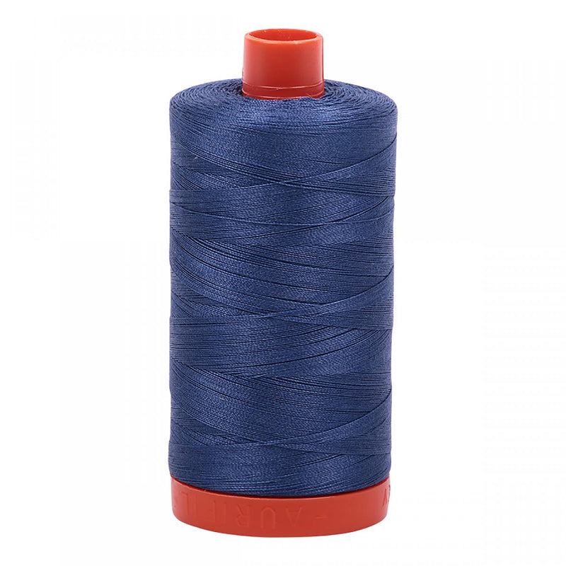 Aurifil Mako Cotton Thread 50 WT. Steel Blue - MK50SP2775