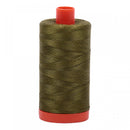 Aurifil Mako Cotton Thread 50 WT. Very Dark Olive - MK50SP2887
