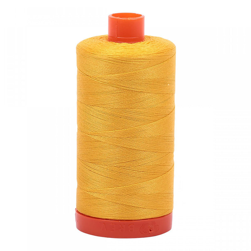 Aurifil Mako Cotton Thread 50 WT. Yellow - MK50SP2135