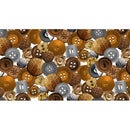 BLK A Stitch In Time 7367-01 - Cotton Fabric