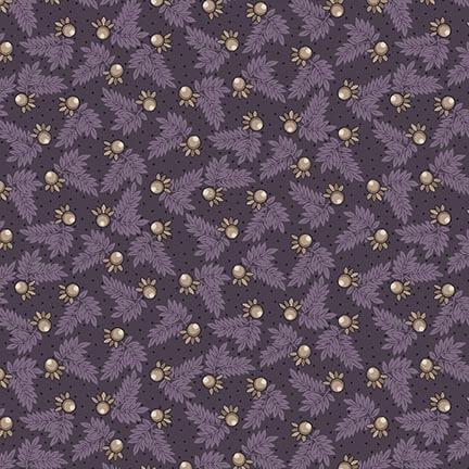 BLK Garden Club 2666-55 Purple - Cotton Fabric