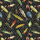 BLK Keep It Reel 1362-99 Black - Cotton Fabric