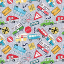 BLK Stateside 2116-90 Lt. Gray - Cotton Fabric