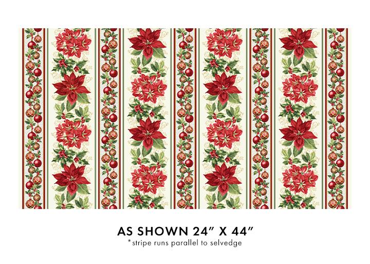 BTX A Botanical Season 13461M-90 Cream Pewter - Cotton Fabric