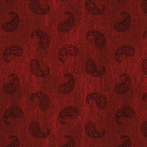 BTX American Rustic 6339-10 Red - Cotton Fabric