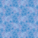 BTX Judy's Bloom 13555-50 Blue - Cotton Fabric
