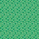 BTX Lucky Gnomes 12662-43 Kelly Green- Cotton Fabric